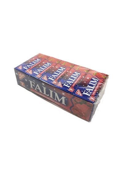 Falım Çilek Aromalı Şekersiz Sakız 7 G 20 Adet