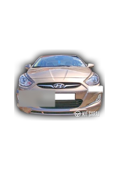 Hyundai Accent 2011-2018 Ön Ek Plastik Boyasız