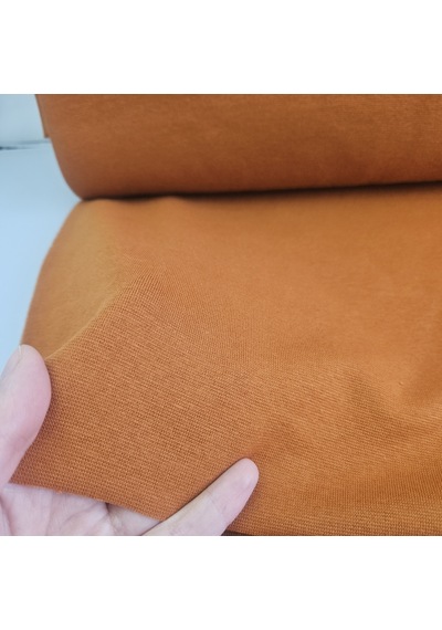 1 1 Bebe Kaşkorse Ribana Kumaş Kumaş Eni: 35 Cm Tüp %95 Pamuk %5 Elastan 024 Turuncu