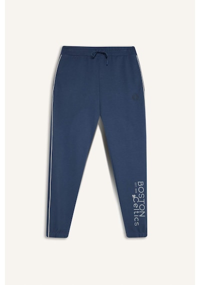 Defacto Nba Boston Celtıcs Standart Fıt Skuba Dalgıç Kumaş Jogger F6980ax26spın271 İndigo-ın271