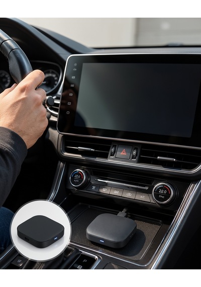 Kablosuz Android Auto Bağlantı Cihazı Uczzzandroidcarplay-9 Siyah