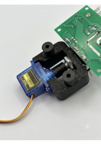 4000w Ac Dimmer Modülü Servo Kontrollü Ayar Aparatı Ve Sg90 Servo Motor Dahil