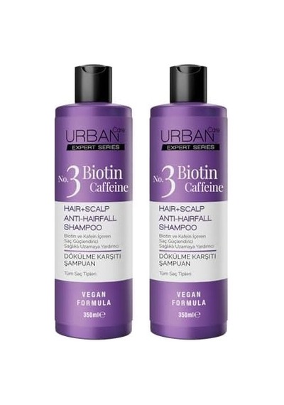 Tr Expert Biotin & Kafein Şampuan 350 Ml 2li Paket
