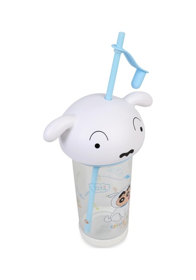 Vagonlife Crayon Shinchan Tritan Pipetli Matara 500 Ml - Beyazstandart Beyaz