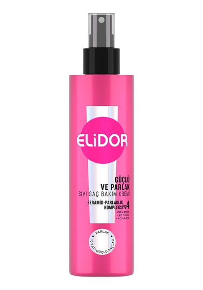 Elidor Sıvı Saç Bakım Kremi Güçlü Ve Parlak 200 Ml 2 Adet