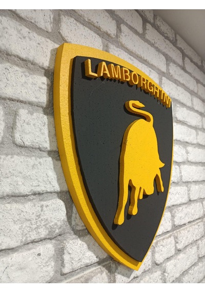 Lamborghini Logo 50x50 Lamborghini Araç Logo Lamborghini Marka Logo Lamborghini 3d Logo