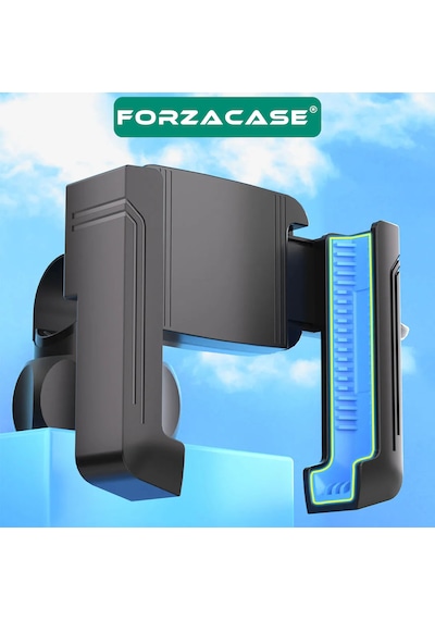 Forzacase 4.7 - 6.7 Telefonlar İle Uyumlu Bisiklet Motosiklet Gidon Montajlı Telefon Tutucu Fc1200 Siyah