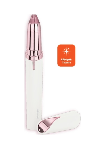 Polosmart Pbs819 Pilli Led Aydınlatmalı Kaş Düzeltme Cihazı Pembe Diğer