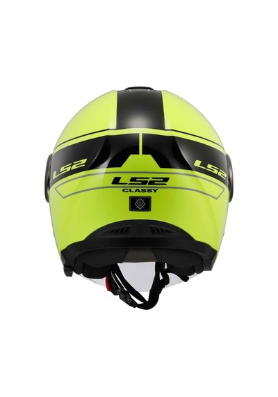 Ls2 Classy Classic Açık Motosiklet Kaskı-9553 Neon Sarı