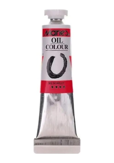 Maries Scarlet 50 Ml E1384-3 Yağlı Boya 3'lü Paket Çok Renkli