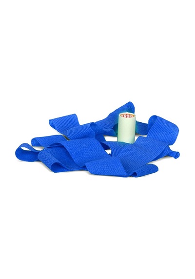 Zeroban Bandaj 5 CM x 4.5 M Kireç Mavisi