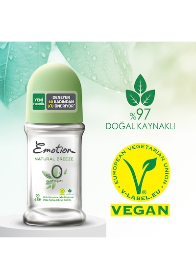 Emotion Natura Breeze + Ocean Fresh +  Floral Roll-On 3 x 50 ML