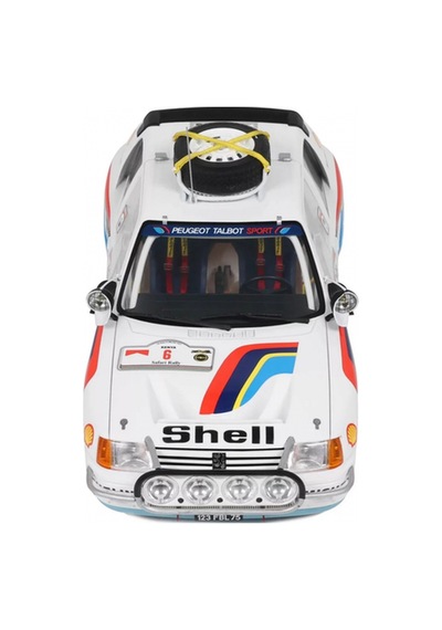 Otto Models Ot1161 1/18 Peugeot 205 T16 Rally Safari 1985
