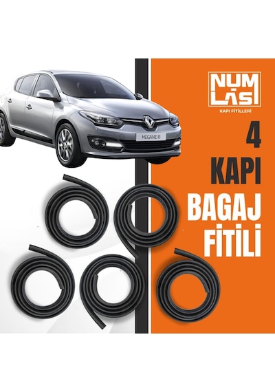 Renault Megane 3 Hatcback 4 Kapı + Bagaj Fitili-a Kalite-numlas-nm7105