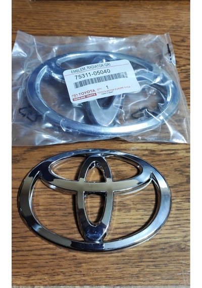 Corolla Ön Ve Arka Bagaj Arması Corolla Ön Arka Arma Logo 2013 - 2019 2 Li Ön Arka Set Corolla
