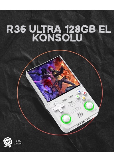 128gb Hafızalı Retro Oyun Konsolu Wifi Destekli El Konsolu
