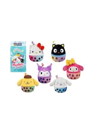 Squishmallows 00879 Hello Kitty Mystery Squad Supriz 13cm Asst-24 Beyaz