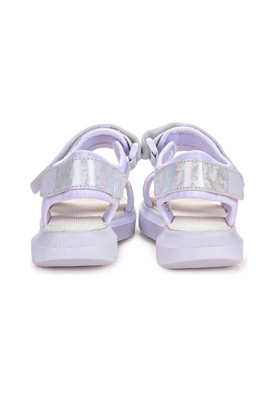 Kiko Kids 333 Hologram Cırtlı Kız Çocuk Sandalet Ayakkabı Beyaz