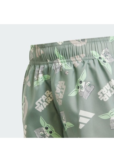 Adidas X Star Wars Mandalorian Swim Çocuk Şort Mayo C-adıjf8432c40a00 Yeşil