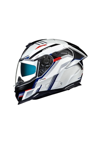 Nexx Sx.100r Gridline Full Face Motosiklet Kaskı 67585 Beyaz Mavi