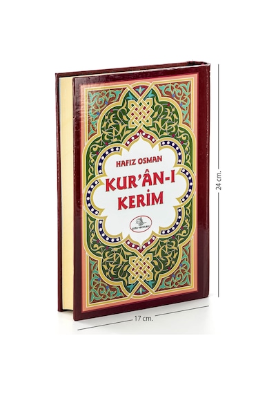 Kuranı Kerim - Arapçasız Sadece Türkçe Okunuşu - Şamua Kağıt - Hafız Osman