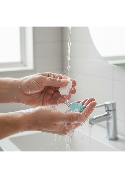 Sihirli Sabun 4 Renkli Kutu- Tek Kullanımlık Yaprak Sabun Avokado - Argan - Shea