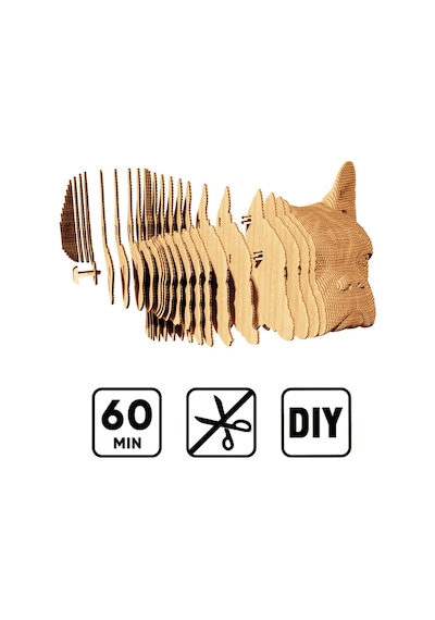 Cartonic 3d Puzzle - Bulldog