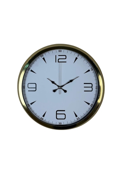 Elite Gold 40 Cm Metal Duvar Saati Çok Renkli