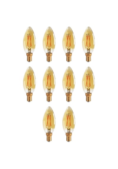 10'lu 4 Watt Rustik Led Ampul Ct-4280 Diğer