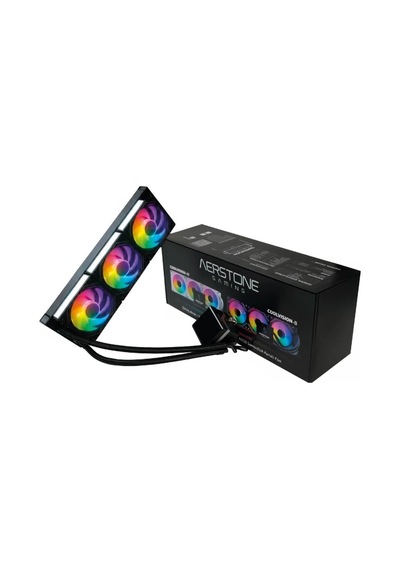 AERSTONE Coolvision 360mm LCD Ekranlı INTEL AMD uyumlu SIVI Soğutucu