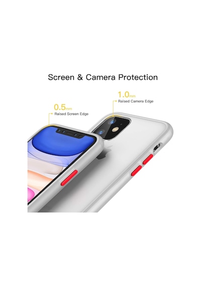 Apple Uyumlu iPhone 11 Kilif Darbeye Dayanikli Mat Silikon Kapak 392711864