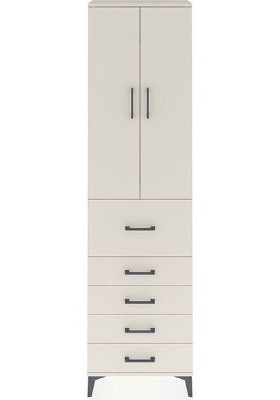 Arges Dolap 2 Raflı 5 Çekmeceli 2 Kapaklı 60x30x221 Aytaşı-ay... Aytaşı