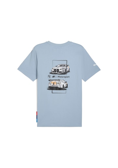 Puma Bmw M Motorsport Car Erkek Desenli Tişört 2 630735 05 Mavi