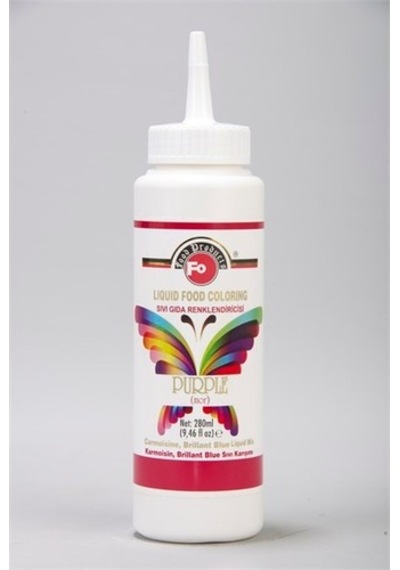 Fo Sıvı Gıda Boyası Mor 280 ML