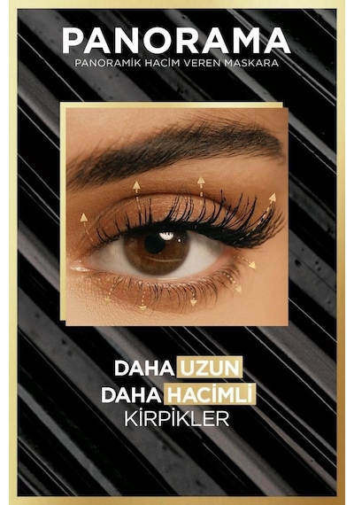 L'Oréal Paris Panorama Hacim Veren Maskara Kahverengi