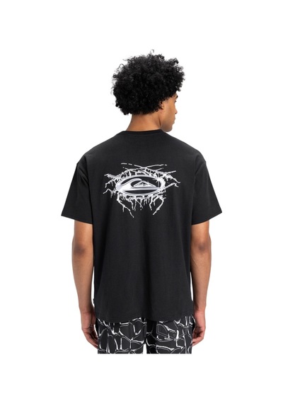 Quiksilver Mercury Chrome Lightning Tee Erkek Kısa Kollu Tişört Eqyzt08016 Siyah Siyah