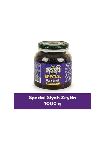 Kavlak Special Gemlik Siyah Zeytin 1 Kg