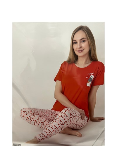 Dry Collection Pijama Takımı Kırmızı