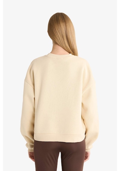 Defacto Regular Fit Bisiklet Yaka Baskılı Sweatshirt G5491ax25cwbg26 Bej-bg26 Defacto Regular Fit Bisiklet Yaka Baskılı Sweatshirt G5491ax25cwbg26 Bej-bg26