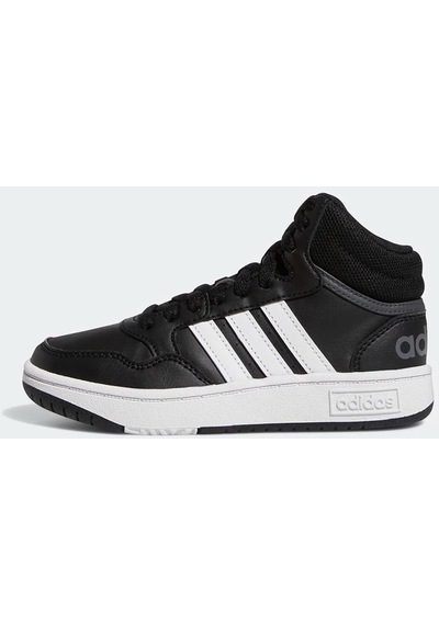 Adidas Hoops Mid Sneaker 3.0 K Çocuk Günlük Ayakkabı Siyah GW0402 Siyah