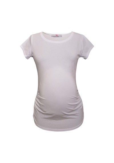 Luvmabelly Maternity 2009 2015 Pamuklu Hamile 9 Renk Mevcut T-shirt-beyaz
