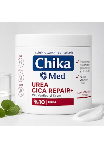 Chika Med + Urea Cilt Yenileyici Nemlendirici Krem 400 Ml