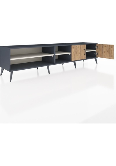 Hyperion Tv Ünitesi 3 Raflı 2 Kapaklı 220x44x51 Antrasit-çam/aytaşı Atlas Çam/aytası - Antrasıt Hyperion Tv Ünitesi 3 Raflı 2 Kapaklı 220x44x51 Antrasit-çam/aytaşı Atlas Çam/aytası - Antrasıt