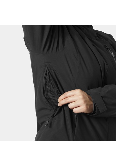 Helly Hansen W Crewser Kadın Mont Siyah