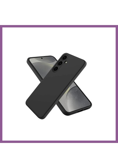 Ren.ga.renk Samsung Galaxy A56 Kılıf Nano İçi Kadife Silikon - Siyah Rengaren