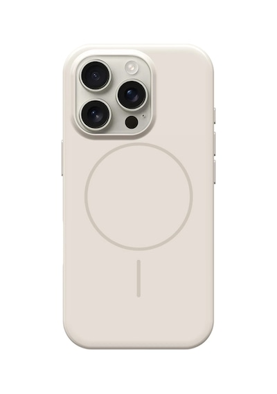 Apple Uyumlu iPhone 16 Pro Max Hbc-300 Beat Magsafe Kılıf - Beyaz