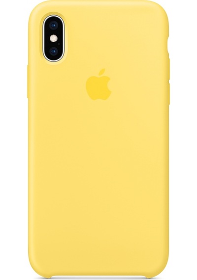 Nettech Apple Uyumlu iPhone X Arka Koruma Kılıf - Sarı Sari