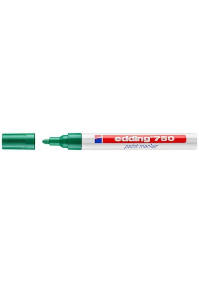 Edding 750 Paint Markör Yeşil 10Lu Paket