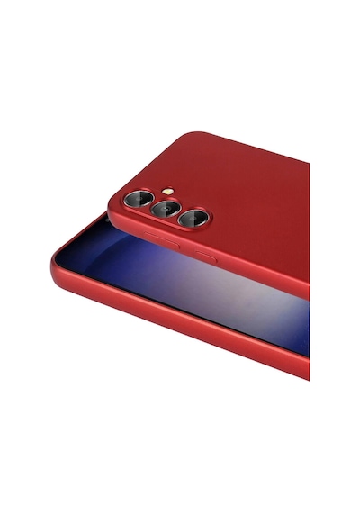 Noktaks Samsung Uyumlu Galaxy S24 Kılıf Mat Renkli Esnek Premier Silikon Kapak Gold
