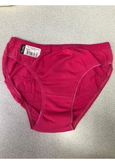 12'li Paket Bayan Kadın Düz Fosforlu Bikini Külot Asorti Kilot 001
